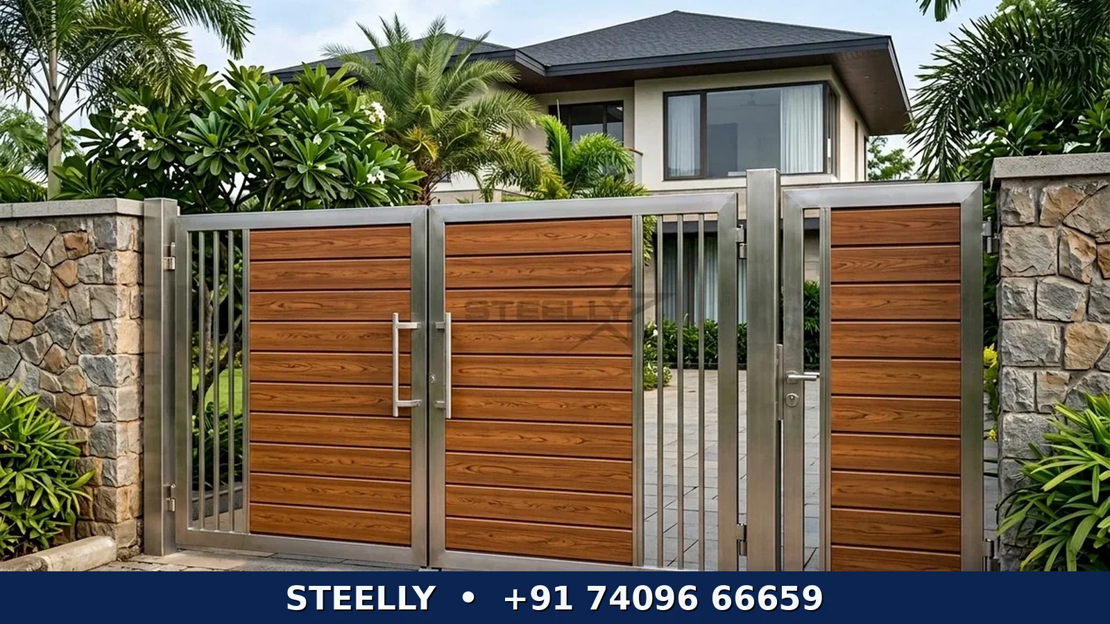 Stainless steel main gate rate card guide for Dehradun homes