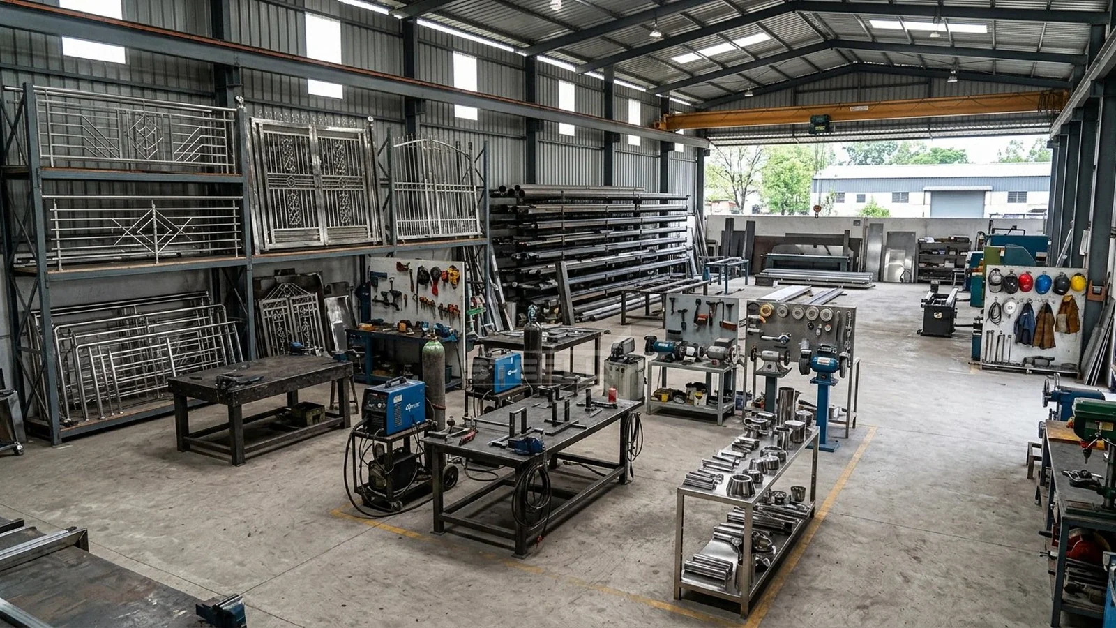 STEELLY stainless steel workshop Clement Town Dehradun since 2010
