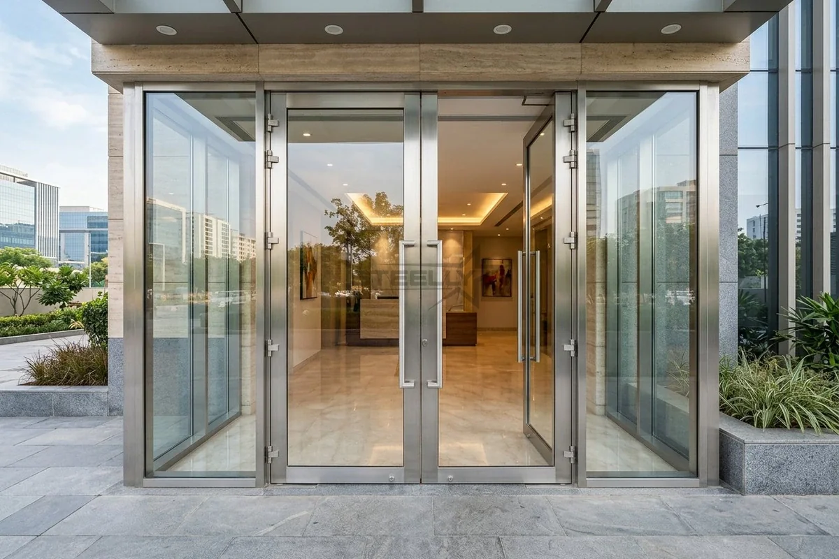 Main door design 2 in Dehradun by STEELLY