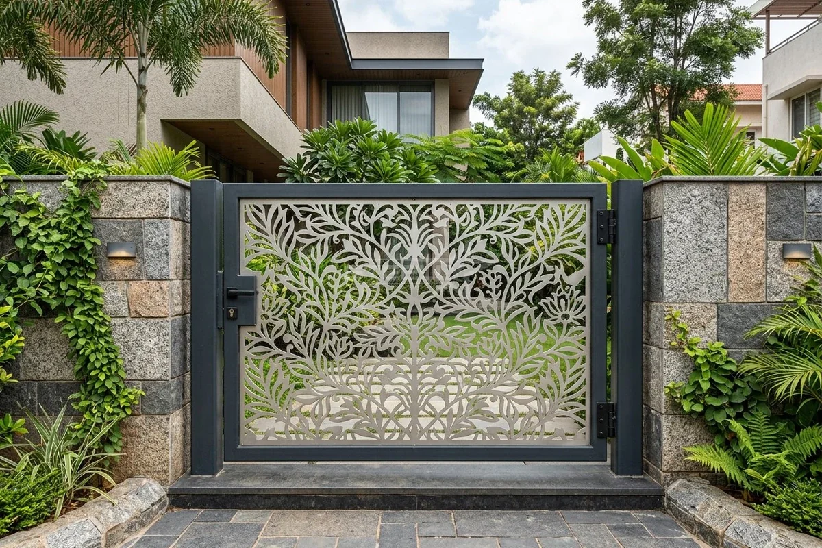 Stainless steel gate design 6 in Dehradun by STEELLY