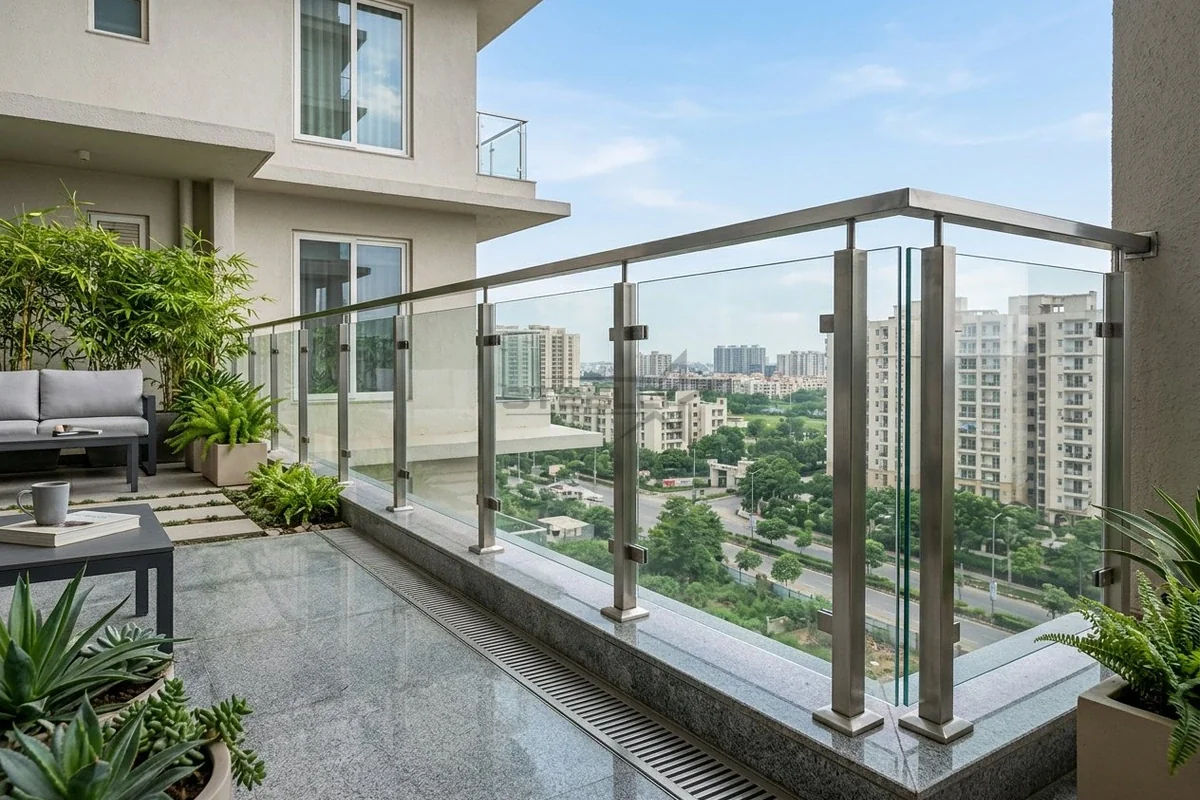 Railing design 1 in Dehradun by STEELLY