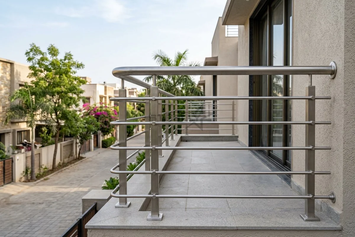 Railing design 3 in Dehradun by STEELLY
