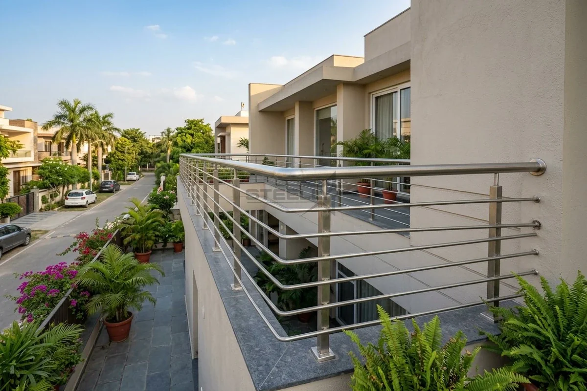 Railing design 5 in Dehradun by STEELLY
