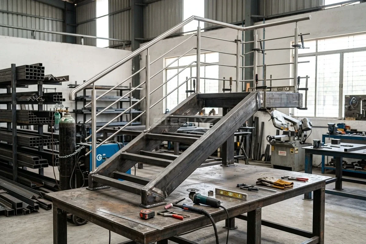 Steel fabrication project installed in Dehradun by STEELLY – photo 1