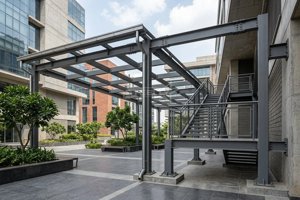 Steel fabrication project installed in Dehradun by STEELLY – photo 3