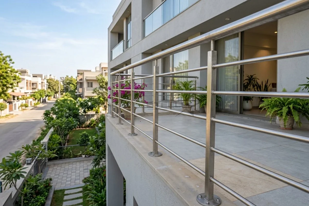 Commercial SS railing for hotel