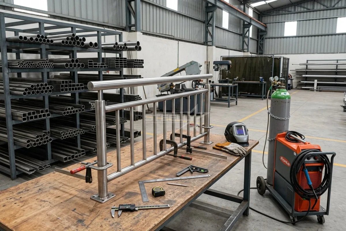STEELLY fabrication workshop in Clement Town Dehradun